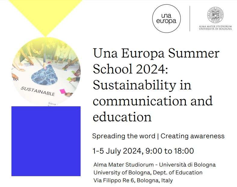 “Sustainability in communication and education. Spreading the word and creating awareness”. Bolonia, Italia / 1 al 5 de julio